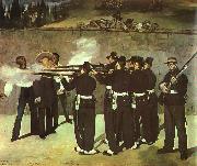 Edouard Manet The Execution of the Emperor Maximillion Norge oil painting reproduction